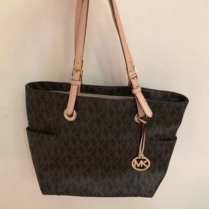 Brown Michael Kors large purse